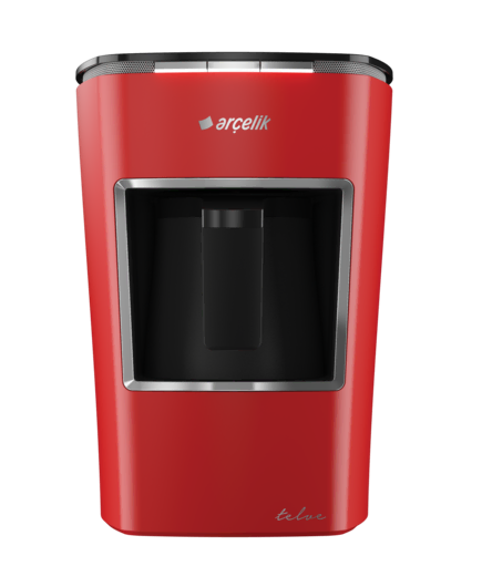 K 3400  Telve Kırmızı Türk Kahve Makinesi