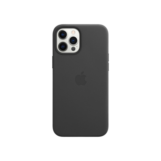 iPhone 12 Pro Max Deri Kılıf Siyah Cep Telefonu Aksesuar