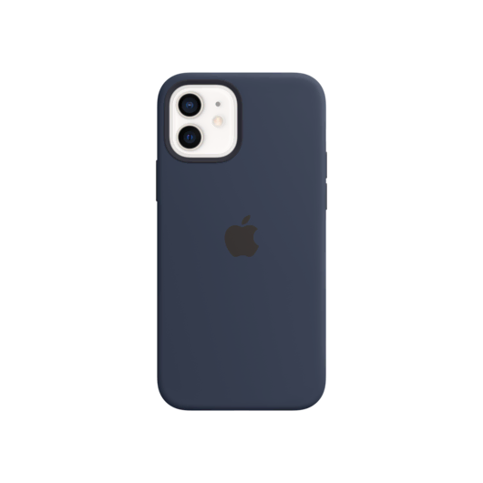 iPhone 12/12 Pro Silikon Kılıf Lacivert Cep Telefonu Aksesuar