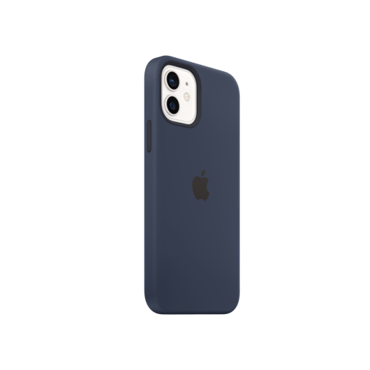 iPhone 12/12 Pro Silikon Kılıf Lacivert Cep Telefonu Aksesuar