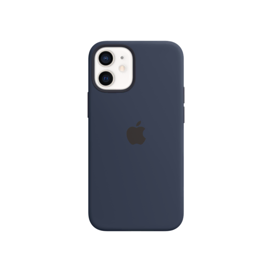 iPhone 12 mini Silikon Kılıf Lacivert Cep Telefonu Aksesuar