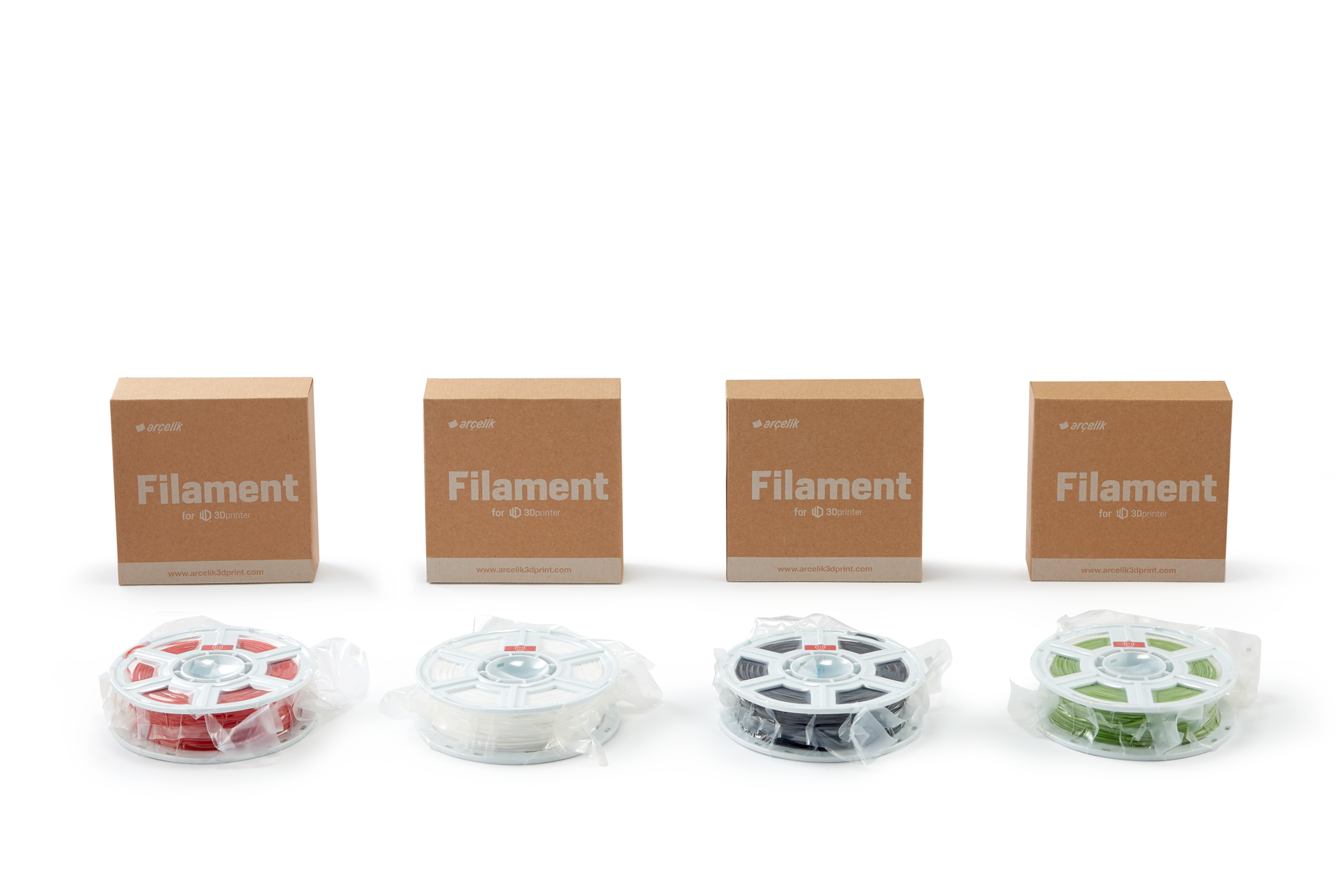 3D Printer Filament Beyaz - FL 9900 Filament