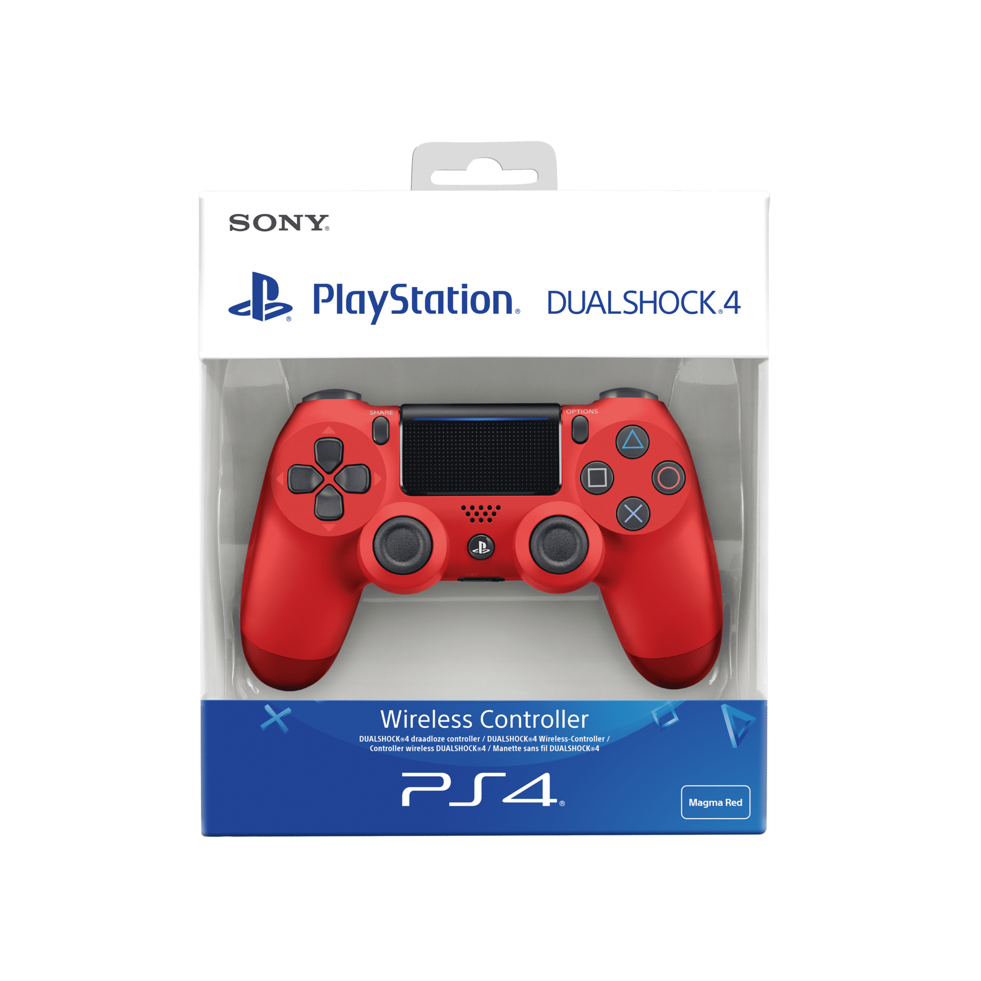 PS4 Dualshock Cont Magma Red v2 Oyun Konsolu