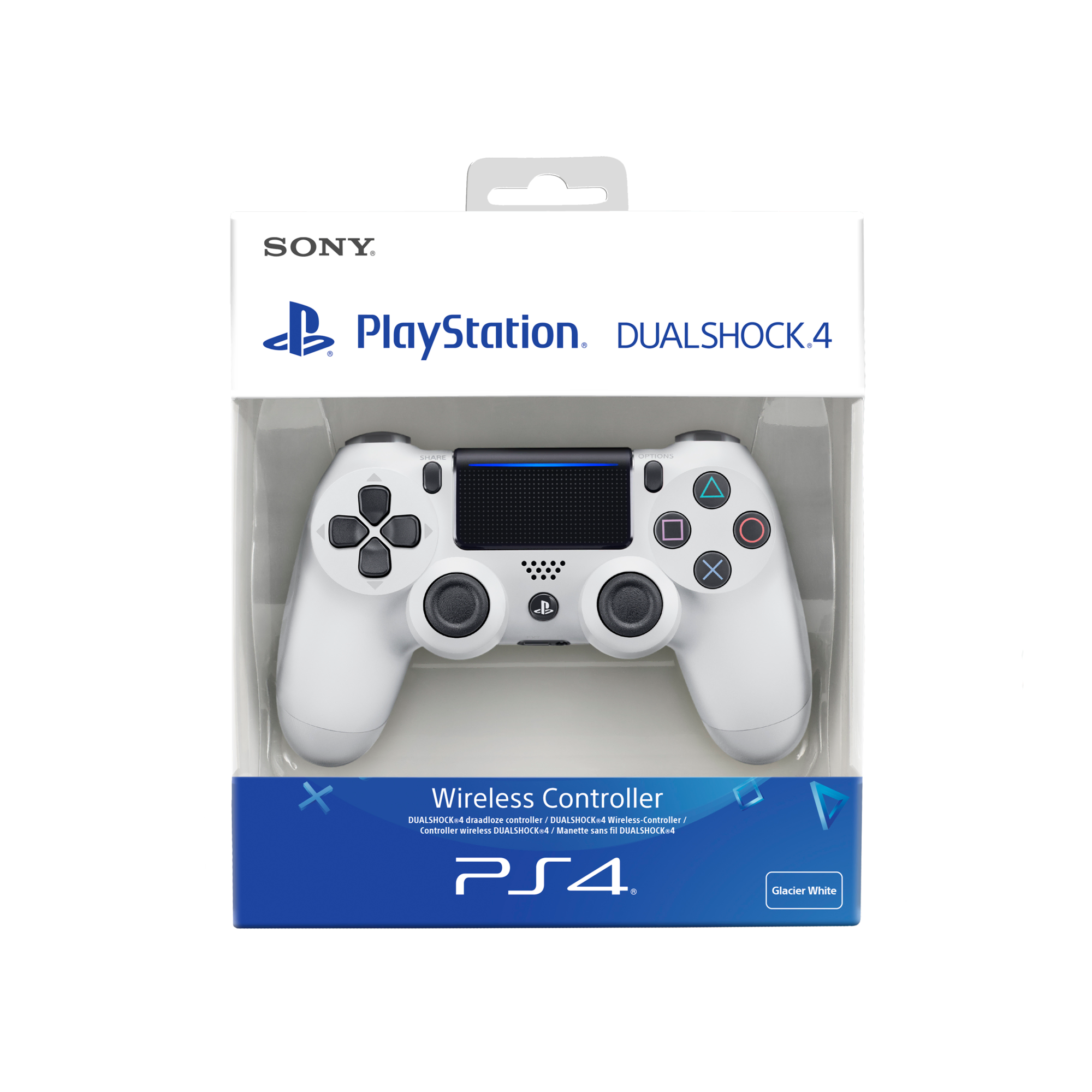 PS4 Dualshock Cont Glacier White v2 Oyun Konsolu