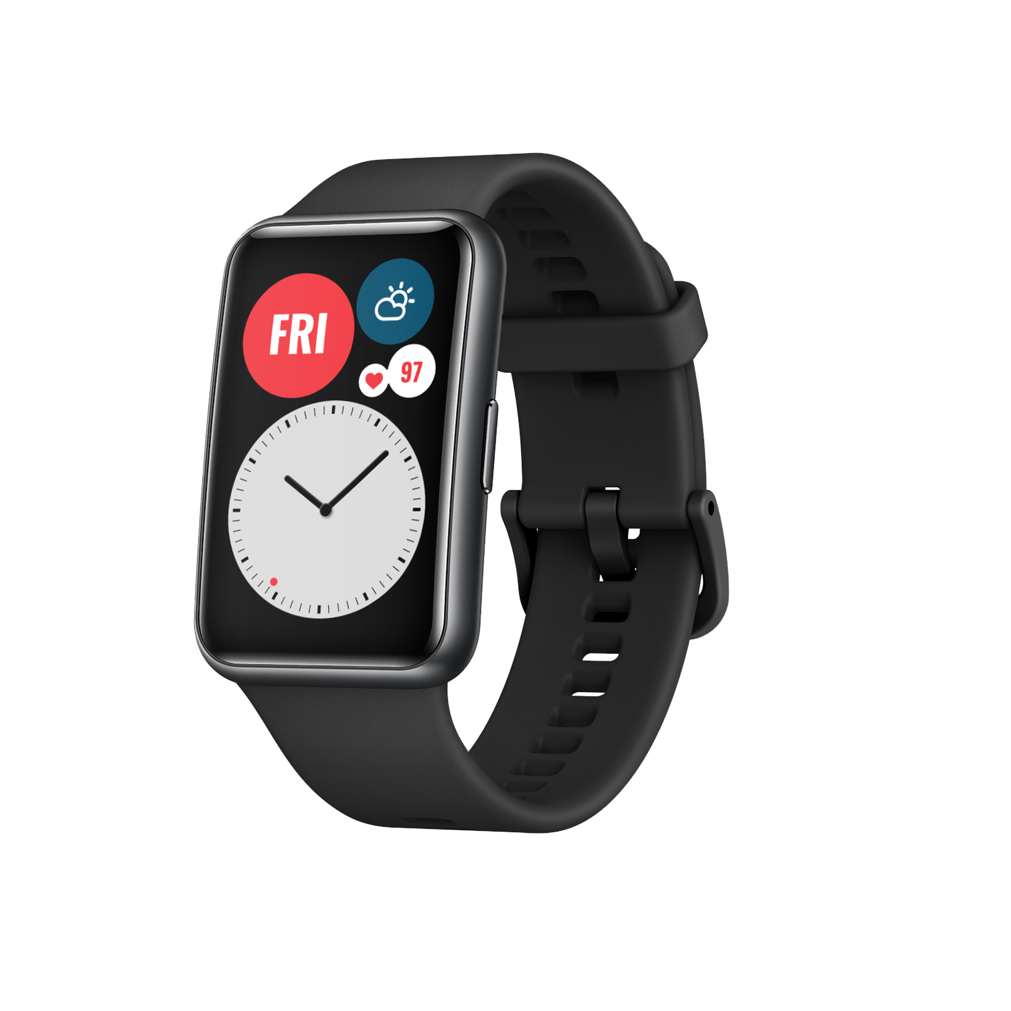New Huawei Watch Fit STIA-B09 Black Akıllı Saat