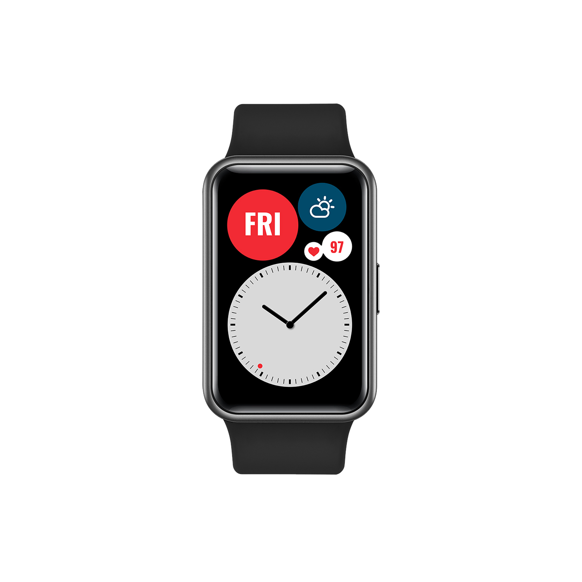 New Huawei Watch Fit STIA-B09 Black Akıllı Saat