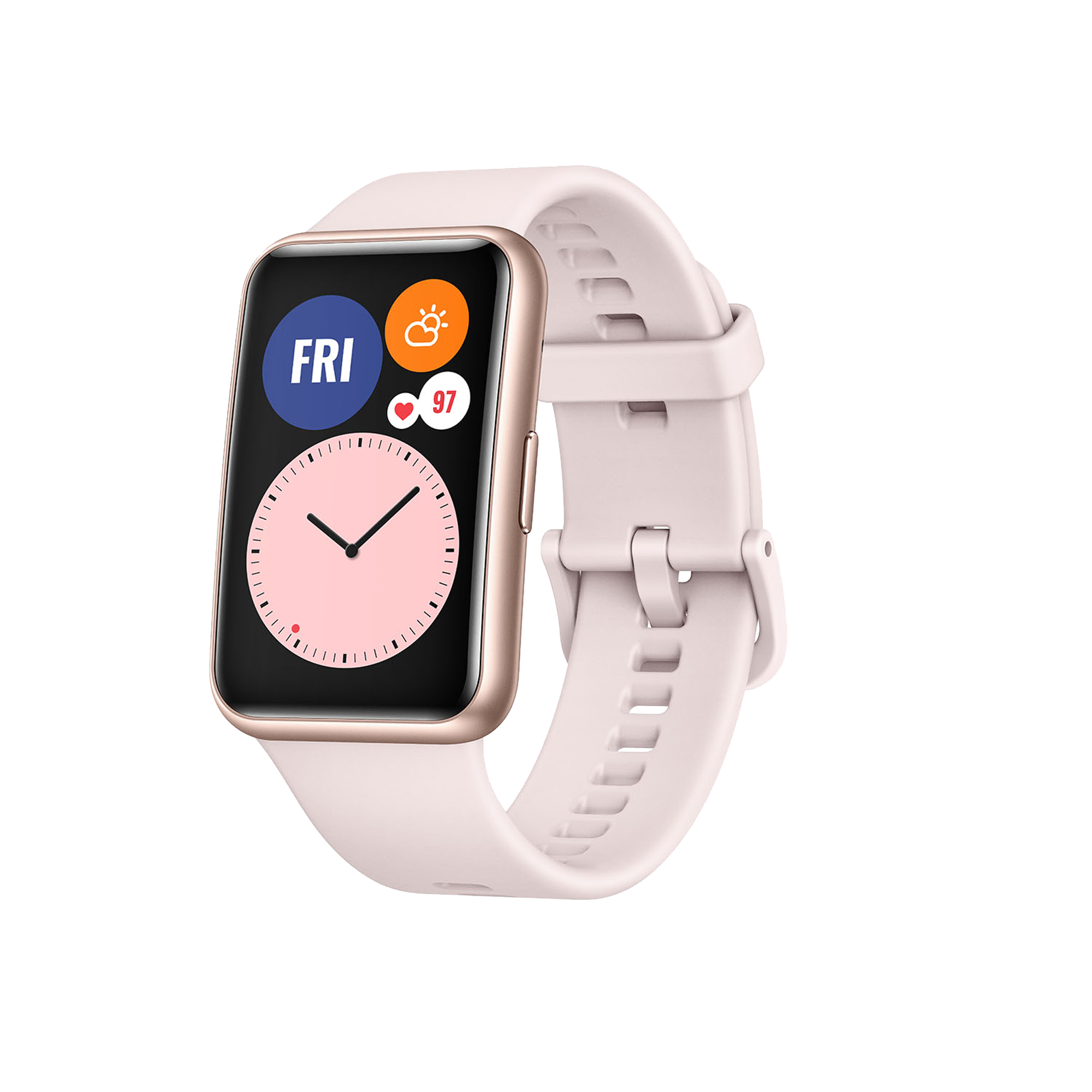 New Huawei Watch Fit STIA-B09 Pink Akıllı Saat