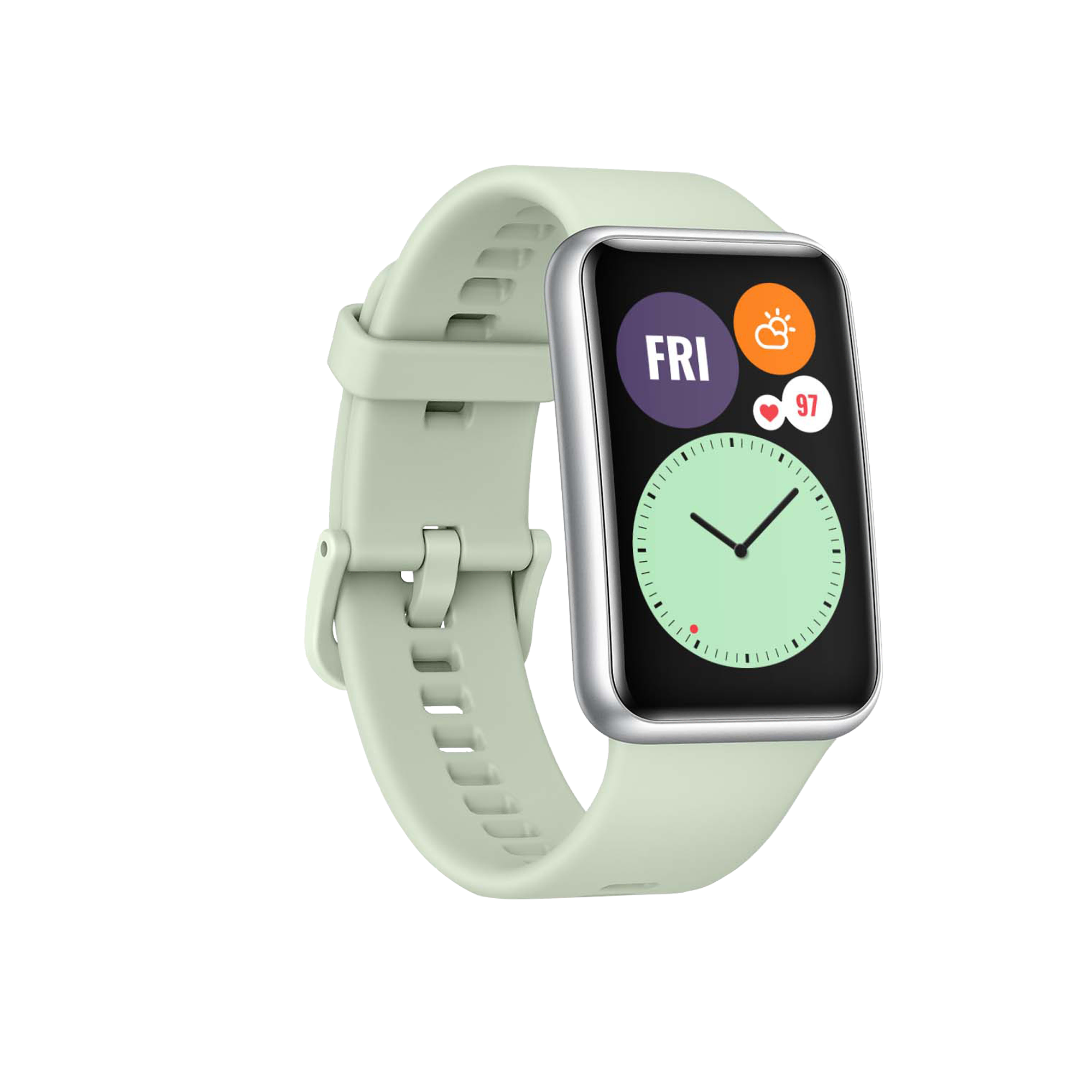 New Huawei Watch Fit STIA-B09 Green Akıllı Saat