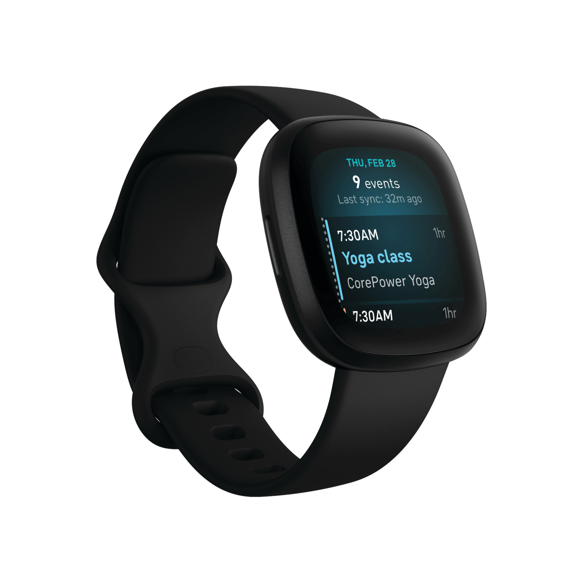 Fitbit Versa 3 - Siyah Akıllı Saat Akıllı Saat