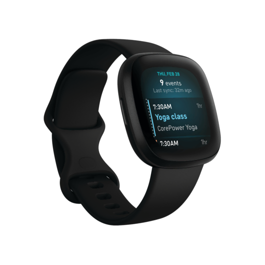 Fitbit Versa 3 - Siyah Akıllı Saat 