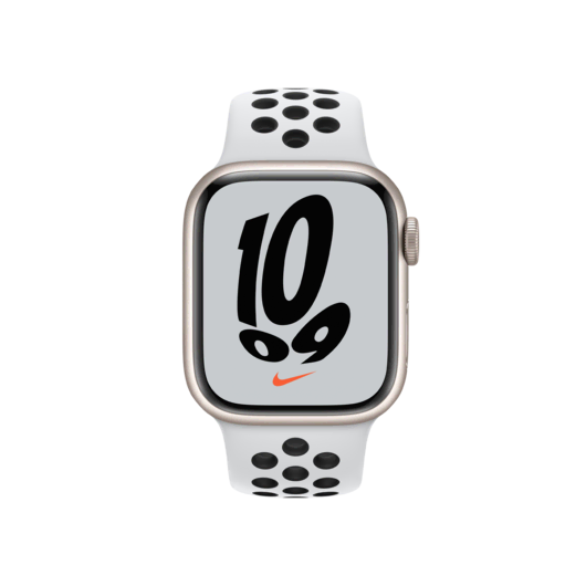 Apple Watch Nike S7, 45mm Yıldız Işığı Akıllı Saat