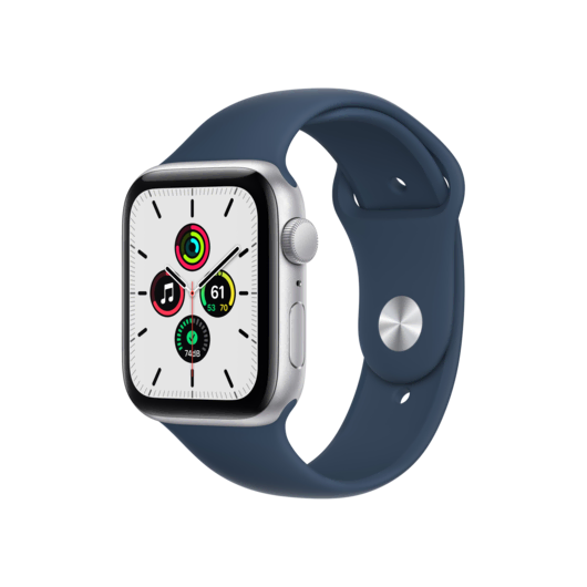 Apple Watch SE GPS 44mm Gümüş Akıllı Saat