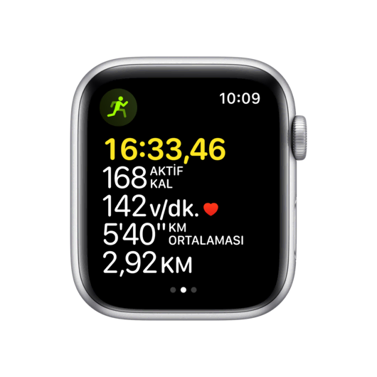 Apple Watch SE GPS 44mm Gümüş Akıllı Saat