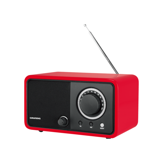 GRUNDIG TR 1200 Glossy Red Radyo