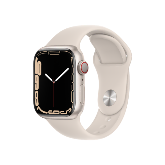 Apple Watch Series 7 Cellular 41mm Beyaz Akıllı Saat
