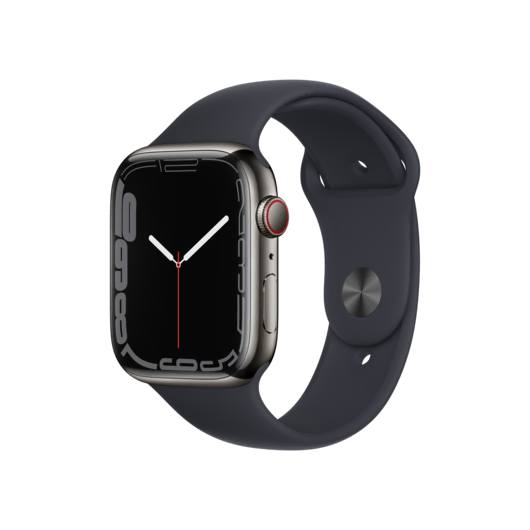 Apple Watch S7 Cellular 45 Grafit-Milano Akıllı Saat