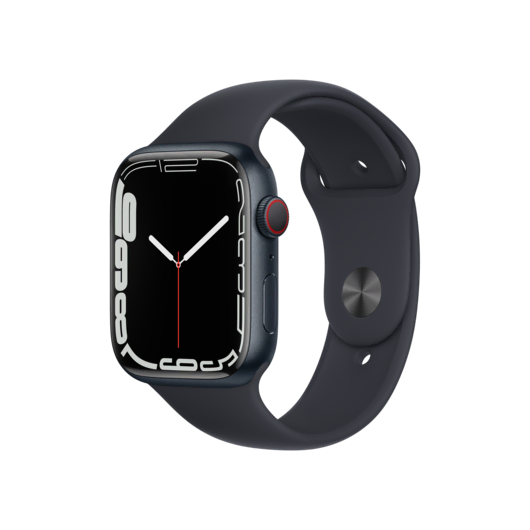 Apple Watch Series 7 Cellular 45mm Siyah Akıllı Saat