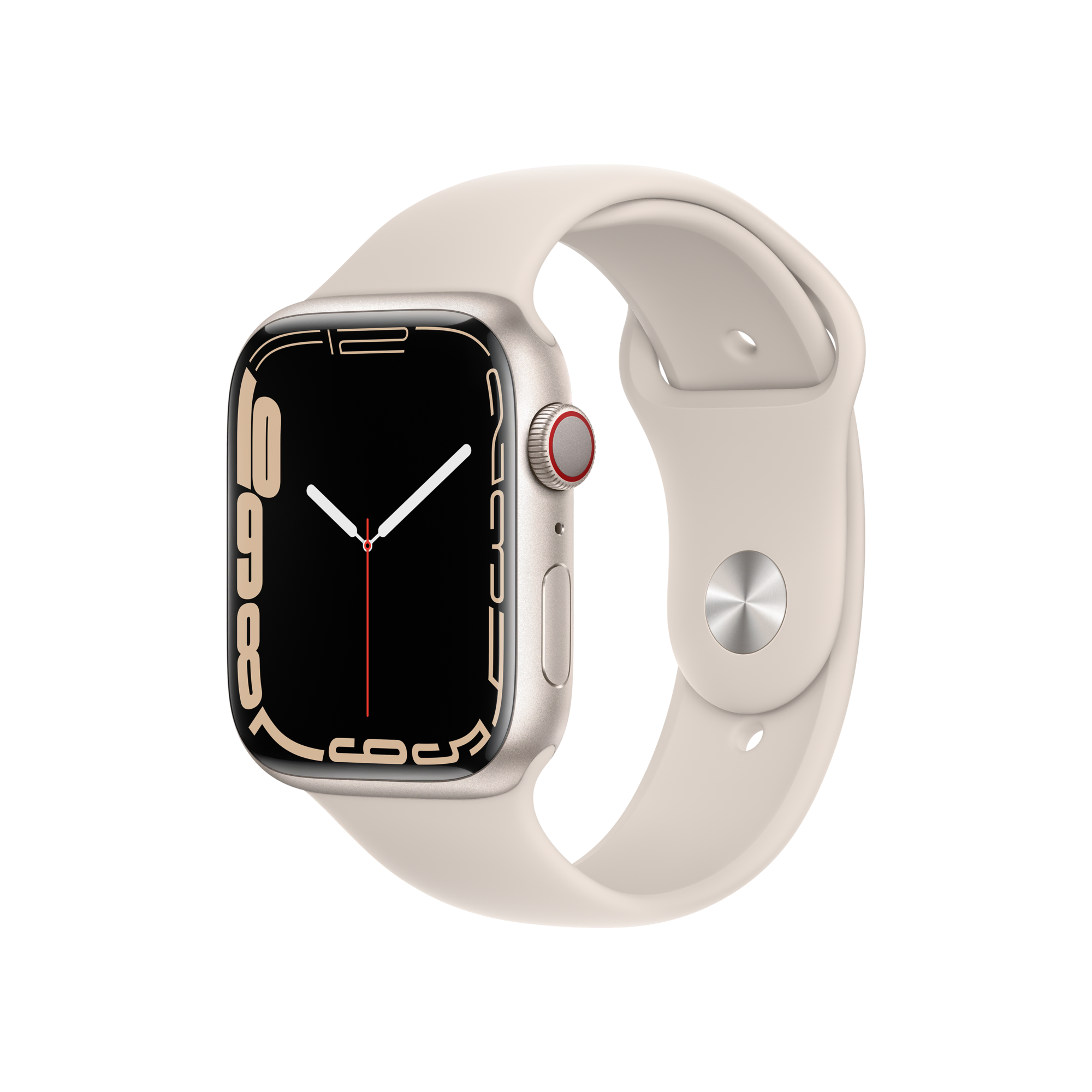 Apple Watch Series 7 Cellular 45mm Beyaz Akıllı Saat