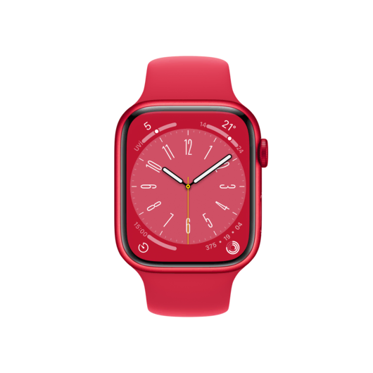 Apple Watch Series 8, 45mm Kırmızı 