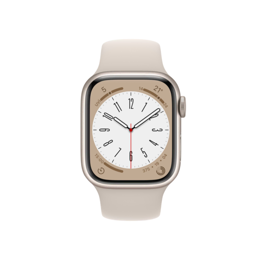 Apple Watch Series 8, 41mm Yıldız Işığı 