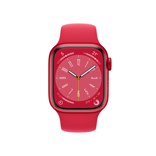 Apple Watch Series 8, 41mm Kırmızı 