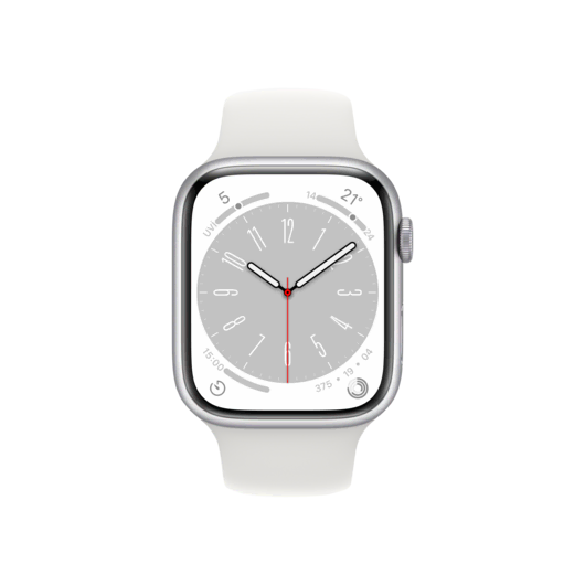 Apple Watch Series 8, 45mm Gümüş 