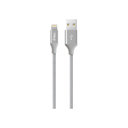 Ttec AlumiCable iPh. Şarj Kablosu Gümüş Şarj Kabloları