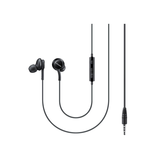 Samsung 3.5mm Kablolu Kulaklık - Siyah Telefon Kulaklığı