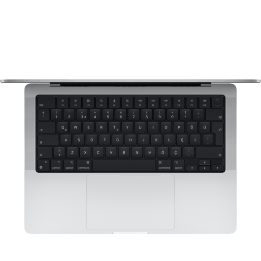Macbook Pro 14" 16-512GB Gümüş-MPHH3TU/A Laptop