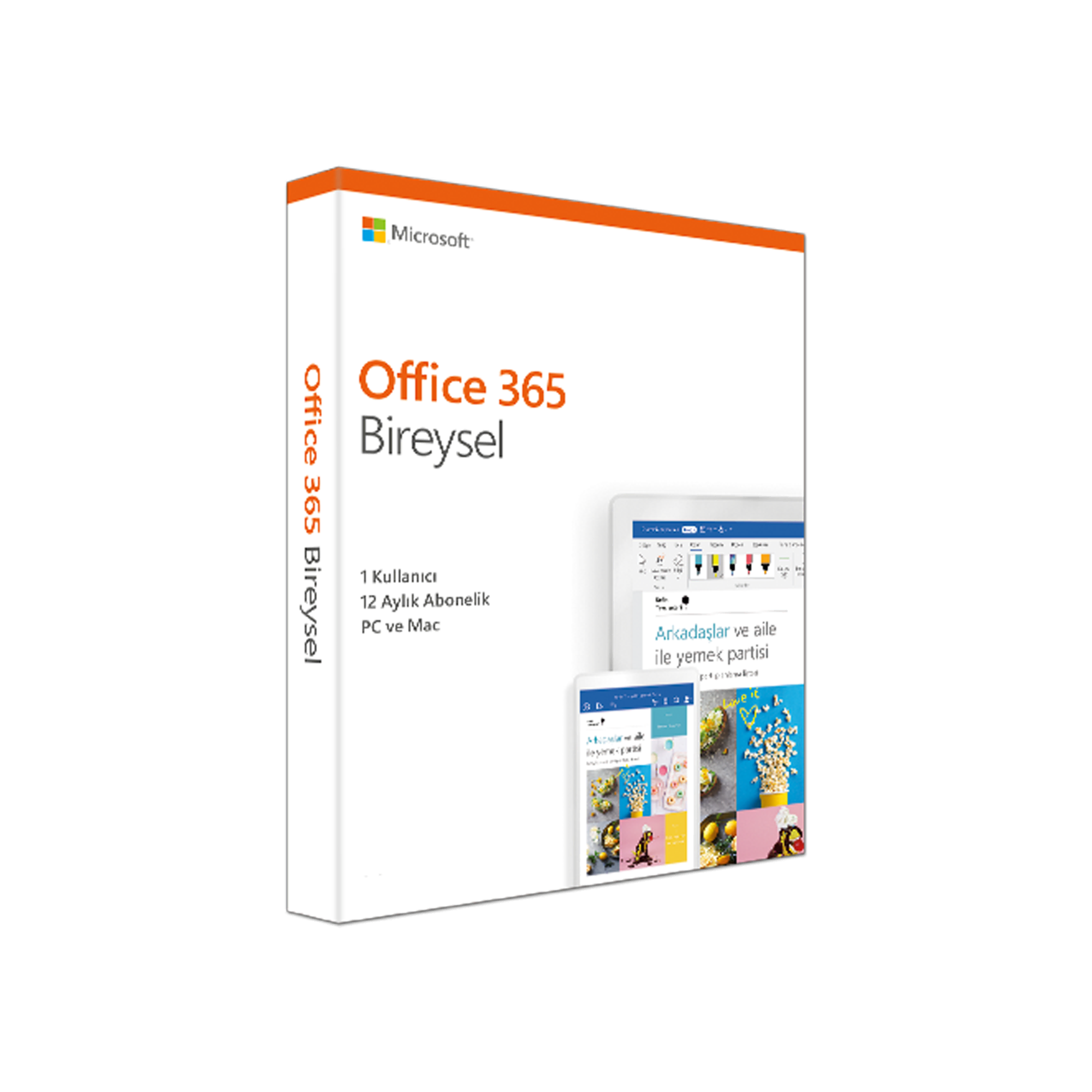 Microsoft 365 Bireysel Türkçe Yeni Bilgisayar Çevre Birimleri