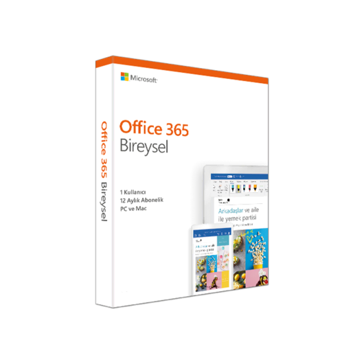 Microsoft 365 Bireysel Türkçe Yeni Bilgisayar Çevre Birimleri