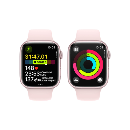 Apple Watch S9  41mm Pembe SB - M/L Akıllı Saat