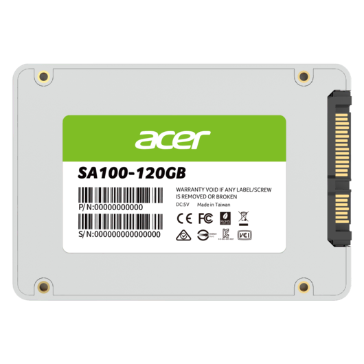 ACER SSD SA100 2.5'' 120GB Bilgisayar Çevre Birimleri