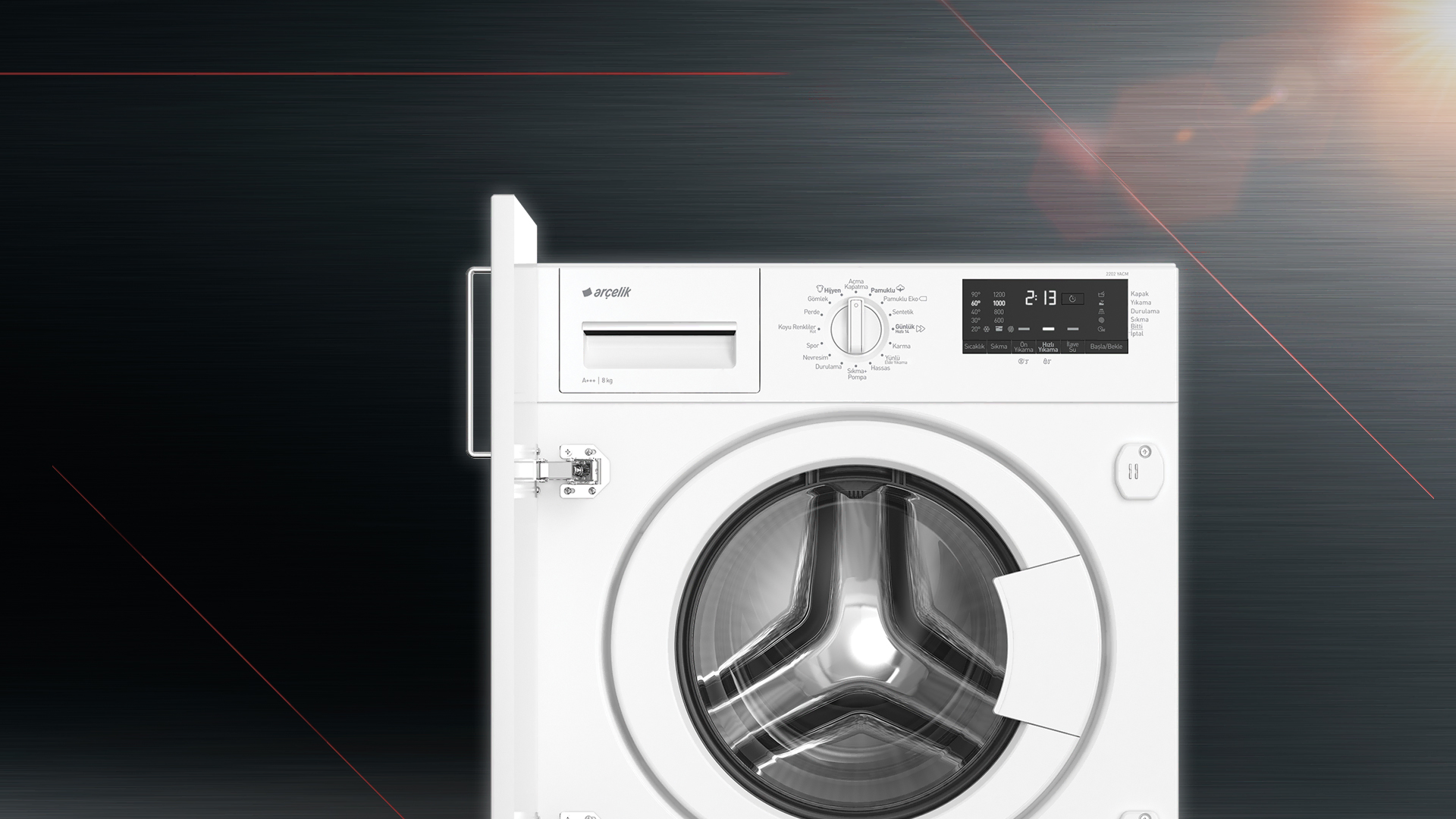 Ankastre Çamaşır Makinesi
